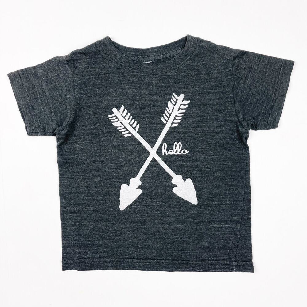 Hello Apparel Gray Arrow Tee 6